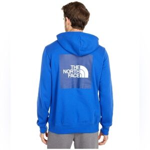 Men’s blue north face hoodie